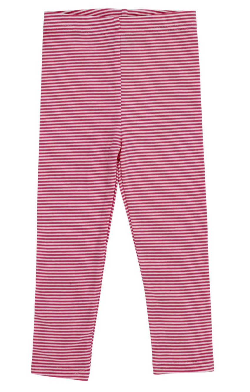 Fuchsia Stripe Leggings