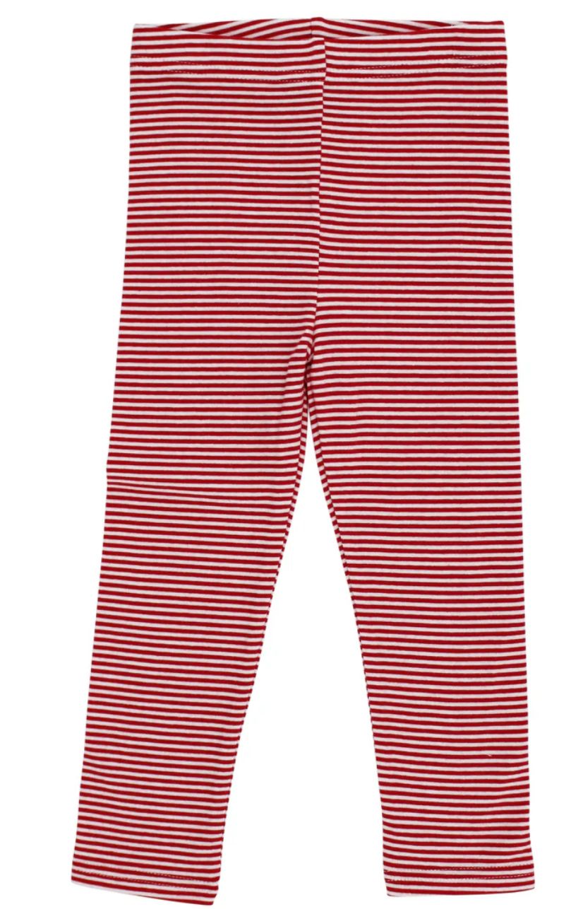 Red Stripe Leggings