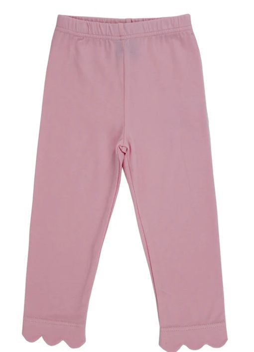 Pink Scallop Leggings