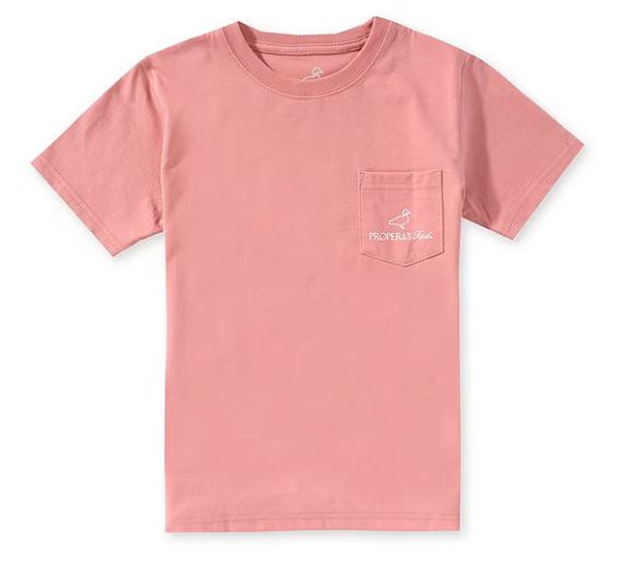 Properly Tied Rainbow Trout SS Pocket T Shirt