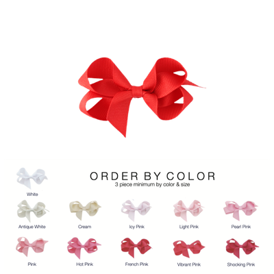 4 In. Island Blue Bow