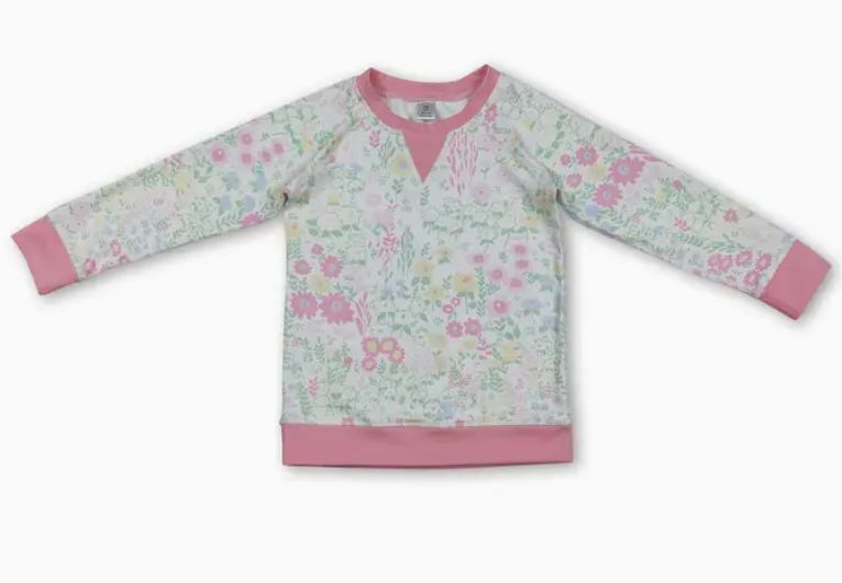 Pink Meadow Athletic Long Sleeve