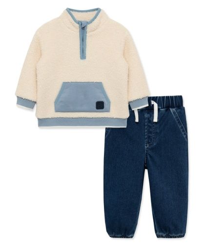 Sherpa Pullover &amp; Jogger Set