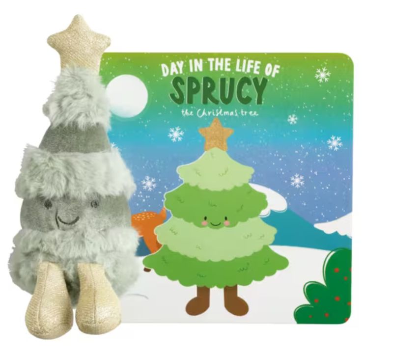 Christmas Tree Plush with Book