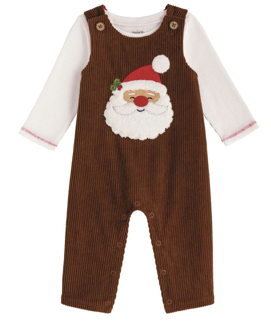 Santa Corduroy Longall Set