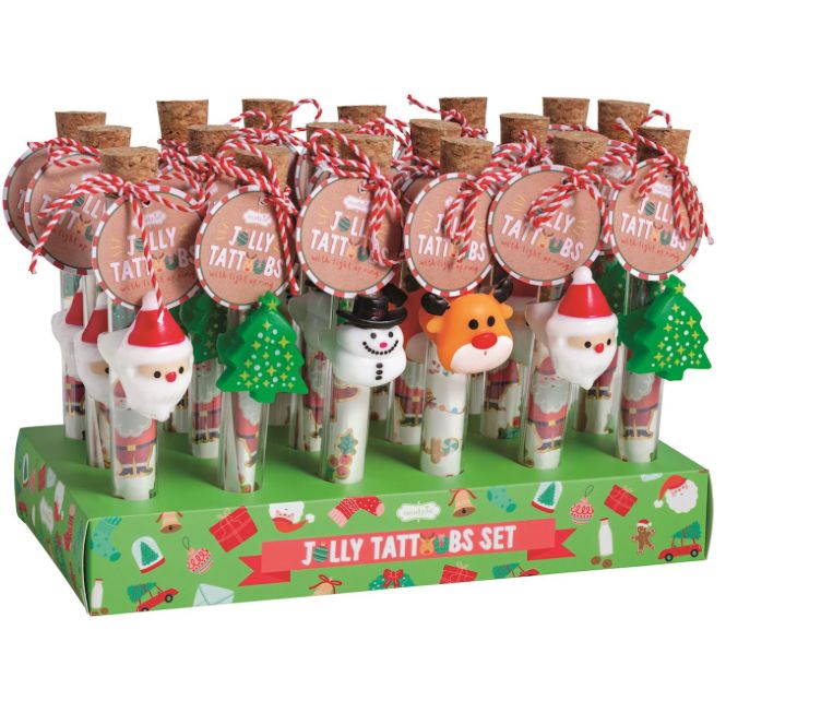Jolly Tattoo &amp; Ring Holiday Set