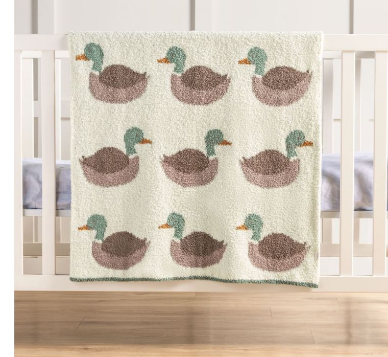 Mallard Chenille Blanket