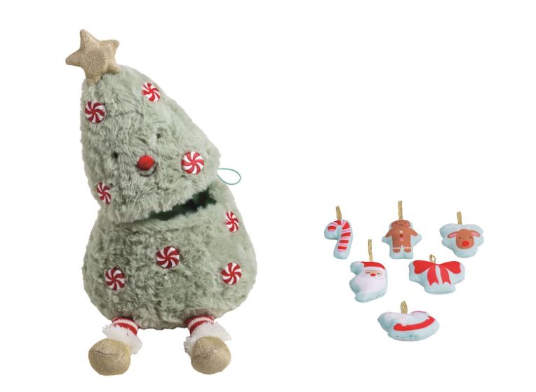 Plush Christmas Tree Set
