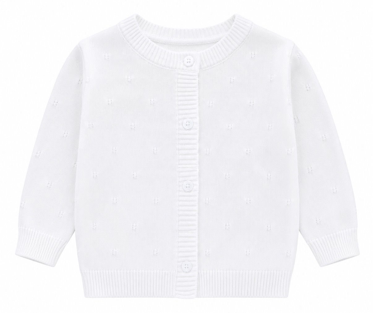 White Baby Cardigan