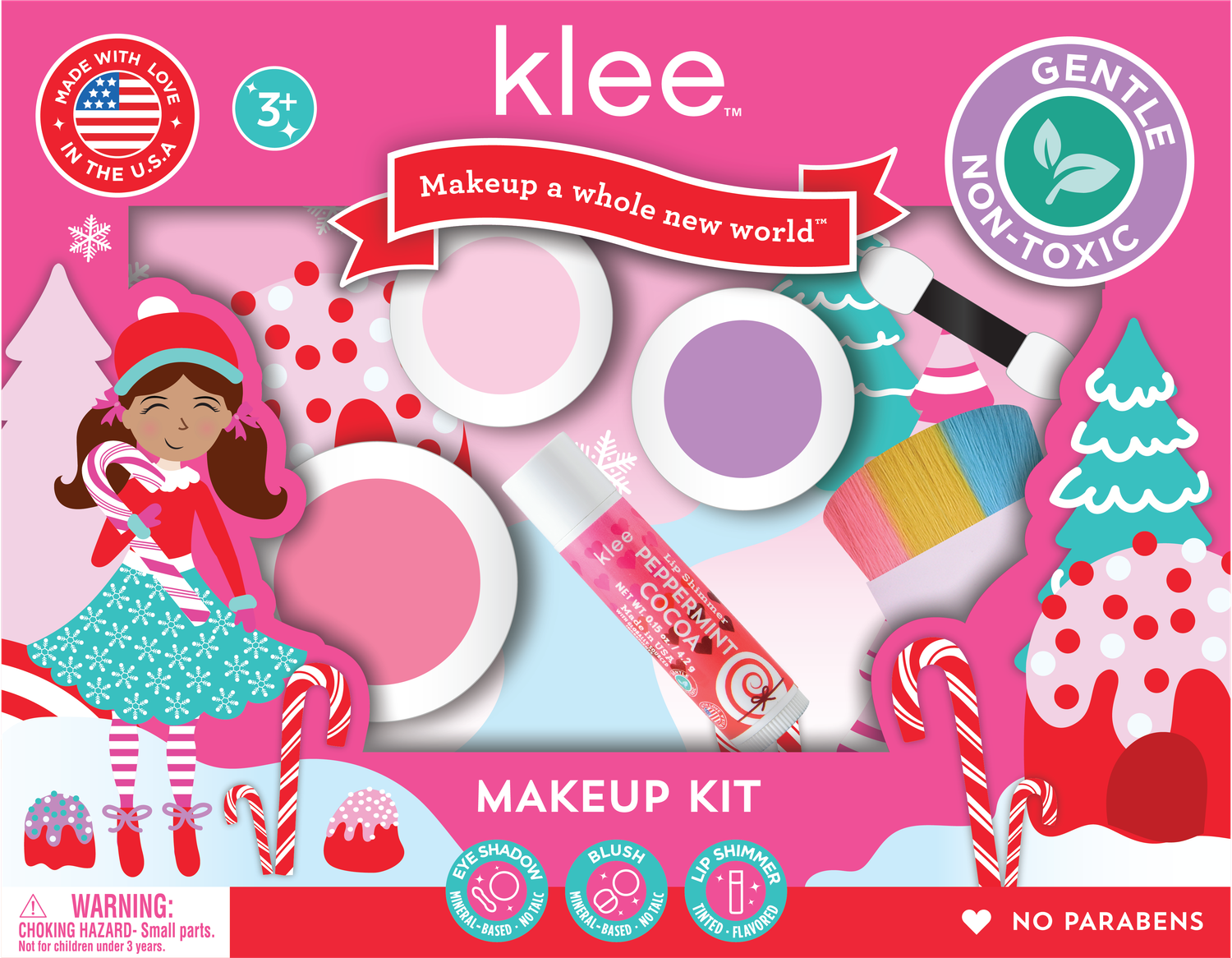 Sparkly Reindeer - Holiday Mineral Makeup Kit: Sparkly Reineer