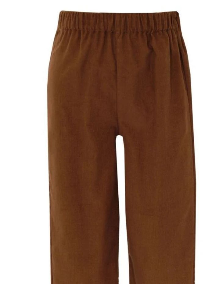 Brown Classic Corduroy Pants