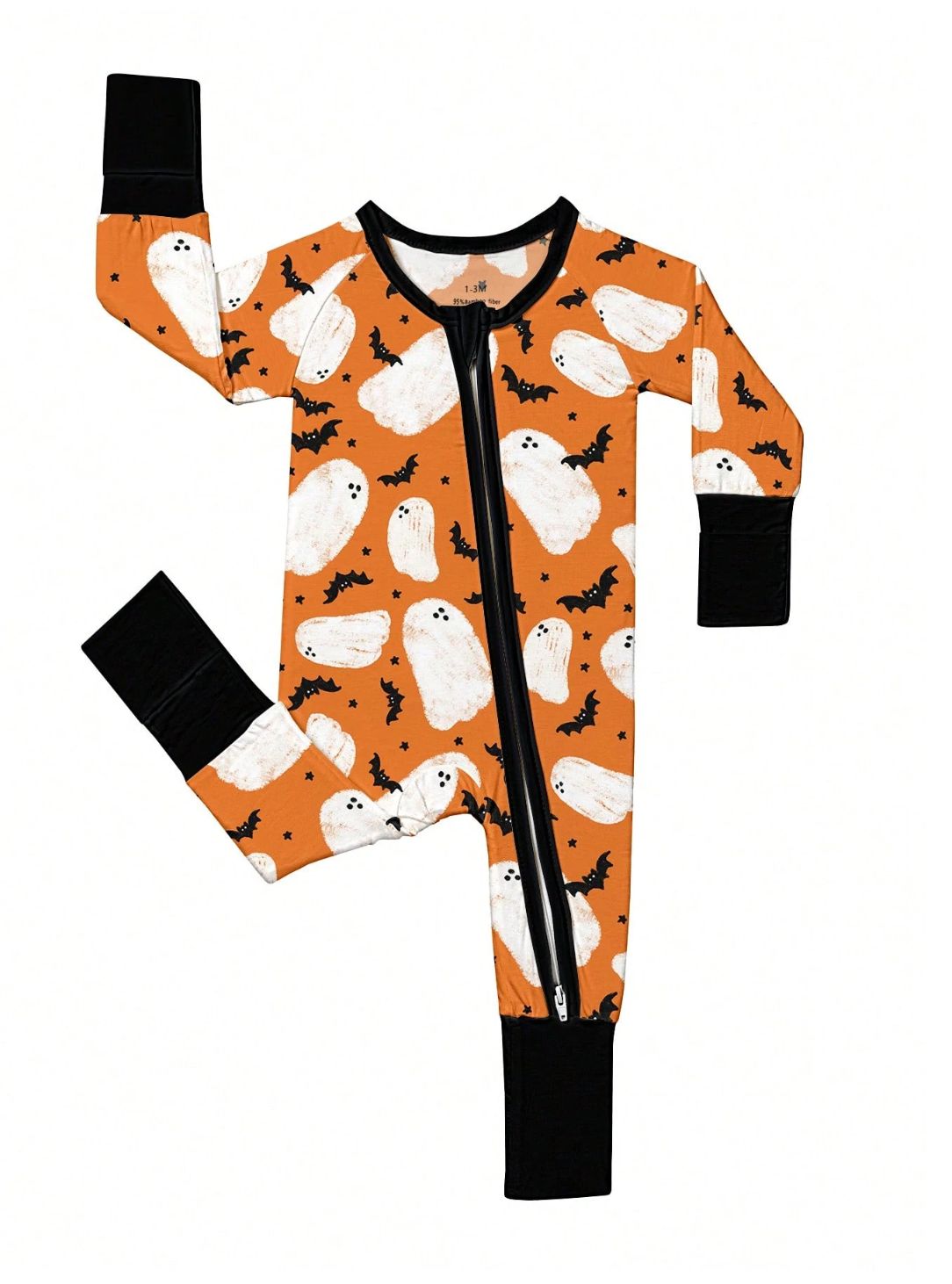 Halloween Bamboo Ghost Zippy