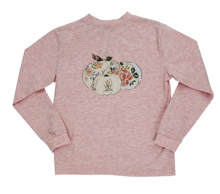 Girls Pumpkin Logo T Shirt