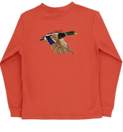 Mallard Rust Long Sleeve T Shirt