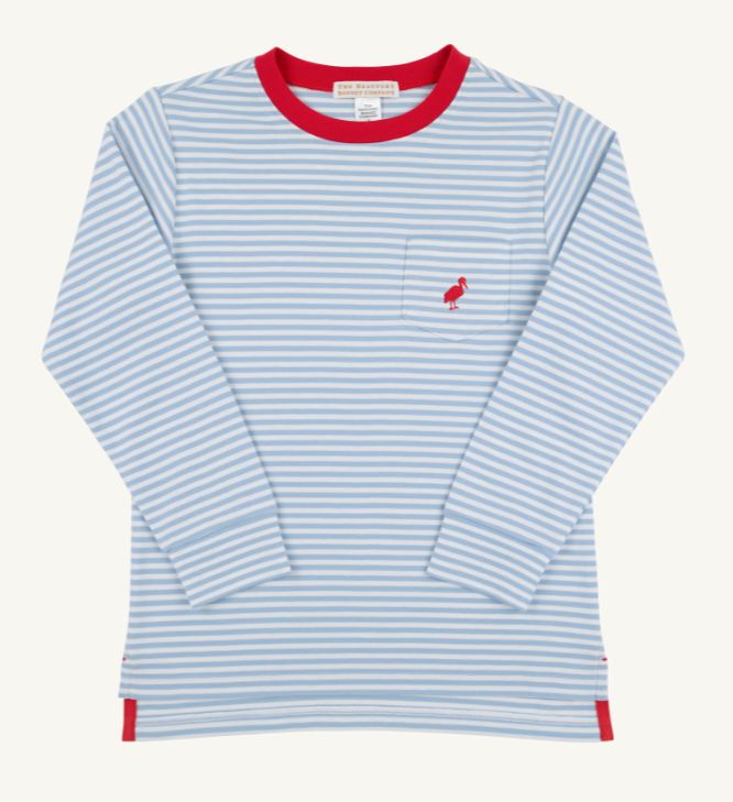 Carter Crewneck Long Sleeve- Barrington Blue