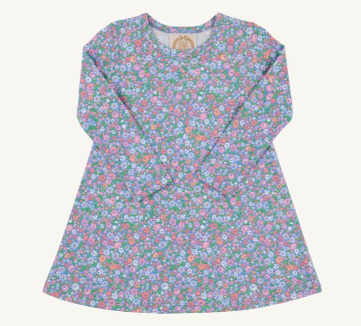 Long Sleeve Polly Play- Mountain Brook Mini Floral