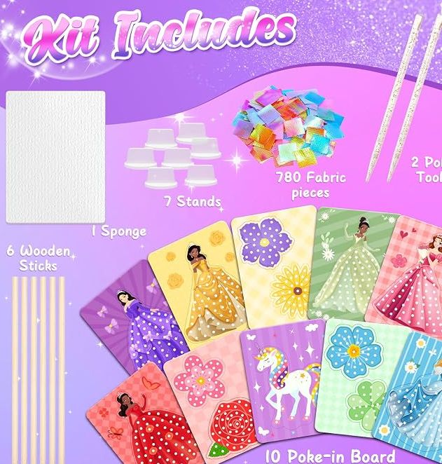 Princess Poke Art Kit