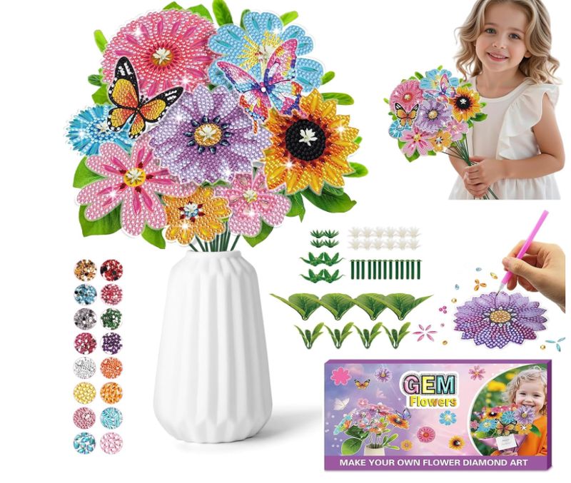 Diamond Painting Flower Kit
