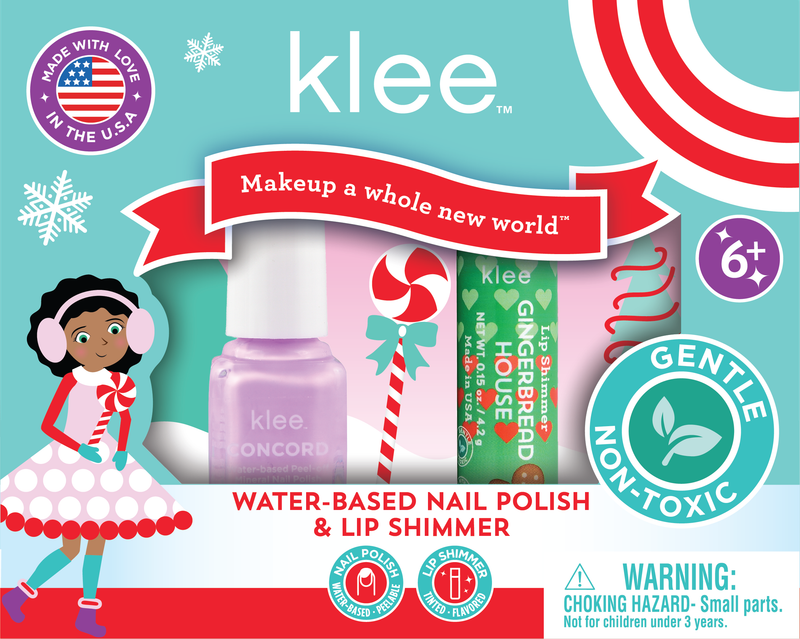 Elves' Play - Water-Based Nail Polish Lip Shimmer Set