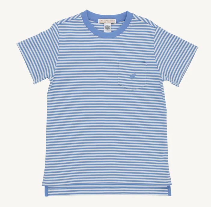 Carter Crewneck -Sunrise Blvd Blue Stripe