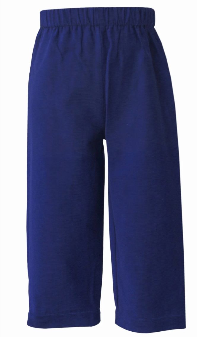 Classic Navy Corduroy Pants