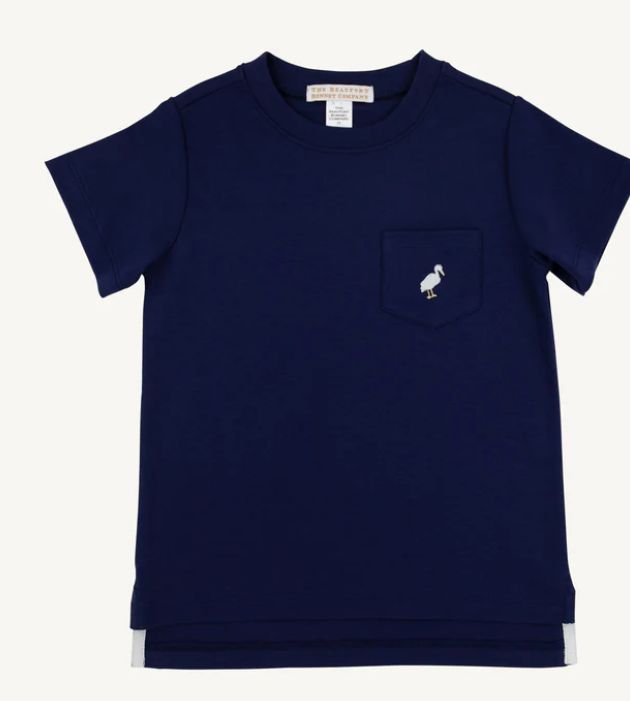 Carter Crewneck SS- nantucket Navy