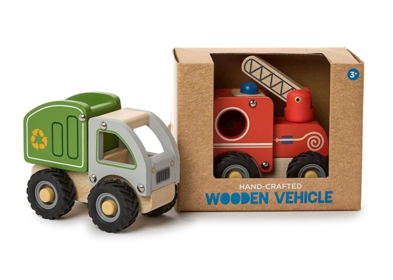 Wooden Truck with Movable Parts