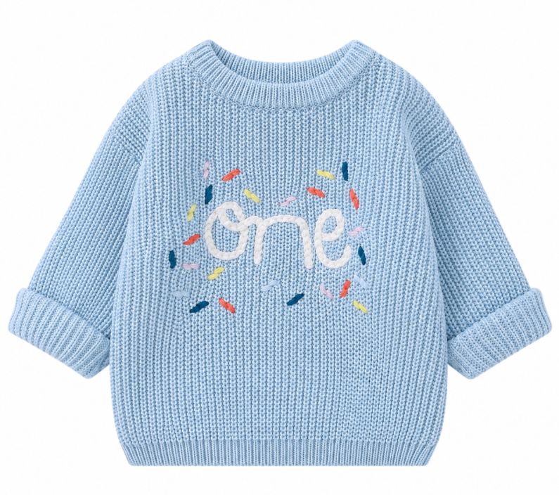 Blue One Sweater 12/18M