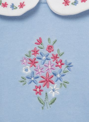 Velour Bouquet Girls Set