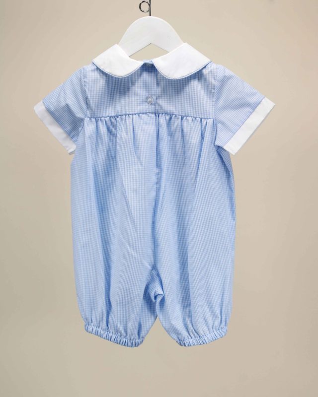 Pumpkins On Blue James Romper