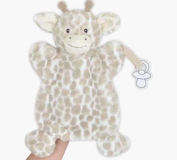 MON AMI-Gentry Giraffe Paci Holder
