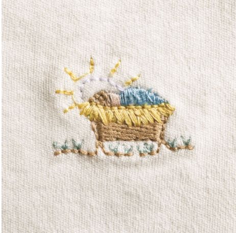 Nativity Gown &amp; Bib Set