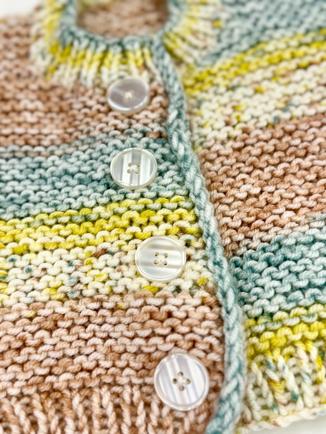 Handmade Crochet Baby Cardigan- Gender Neutral