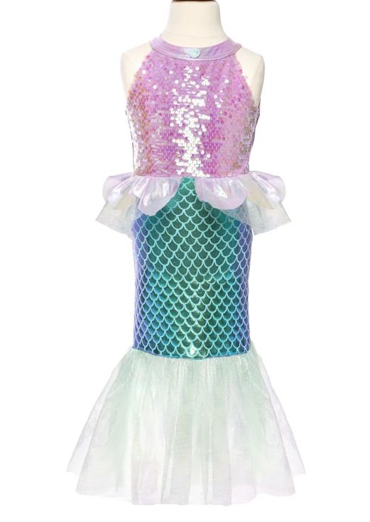 Misty Mermaid Dress Pink/Mint