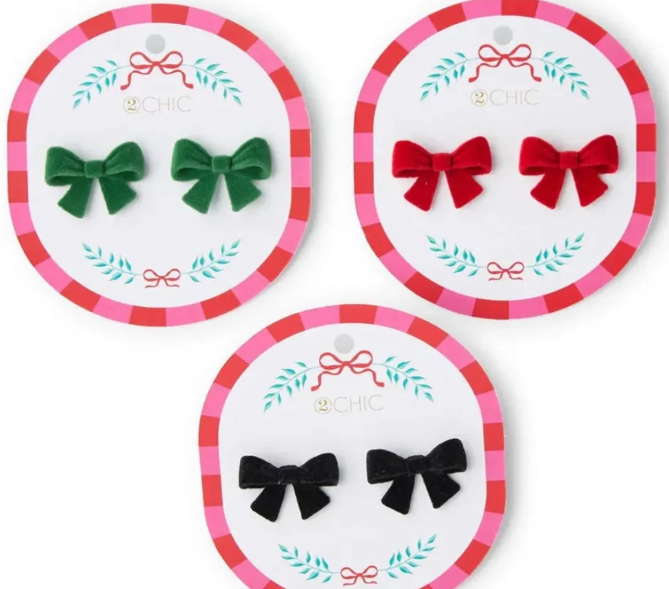 Velvet Bow Earrings