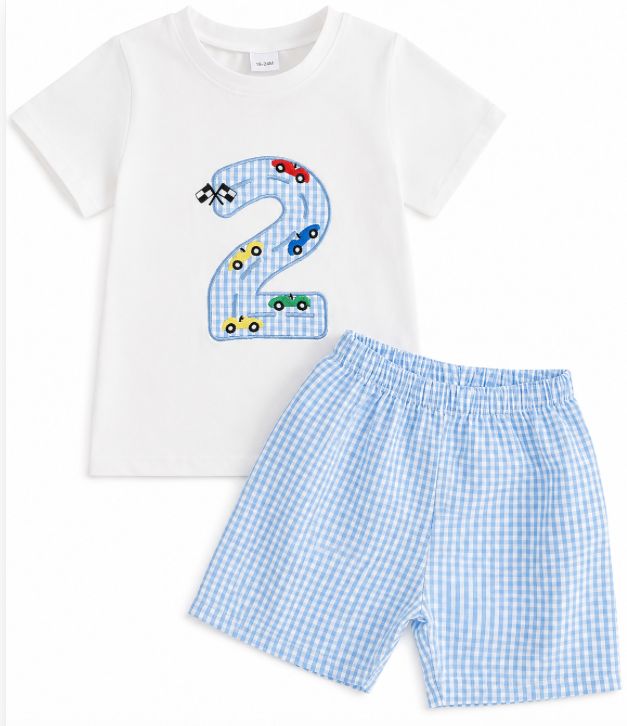 2ND Birthday Boys Outfit