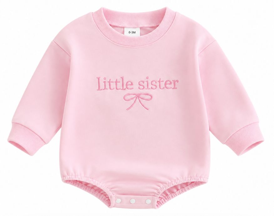 Little Sis Bow Romper