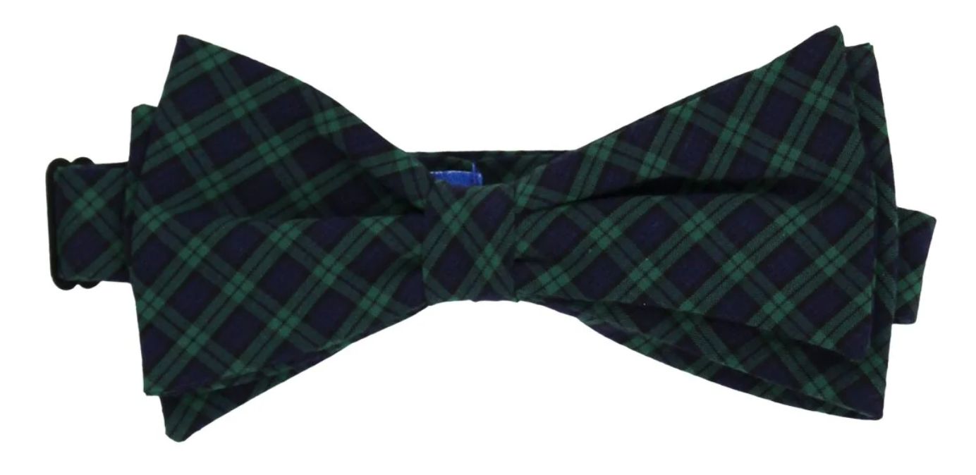 Bailey Boys- Sterling Plaid Bowtie