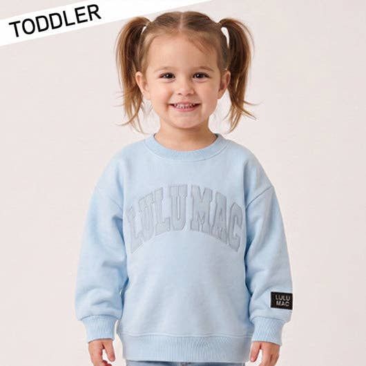 Lulu Mac Light Blue Sweatshirt