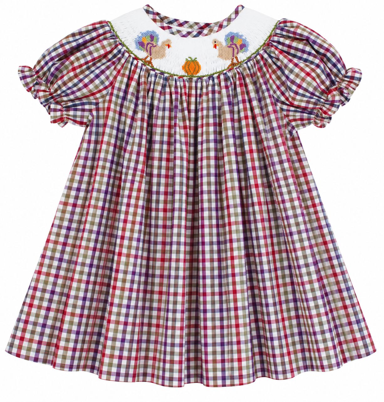 Fall Flocks Bishop Dress