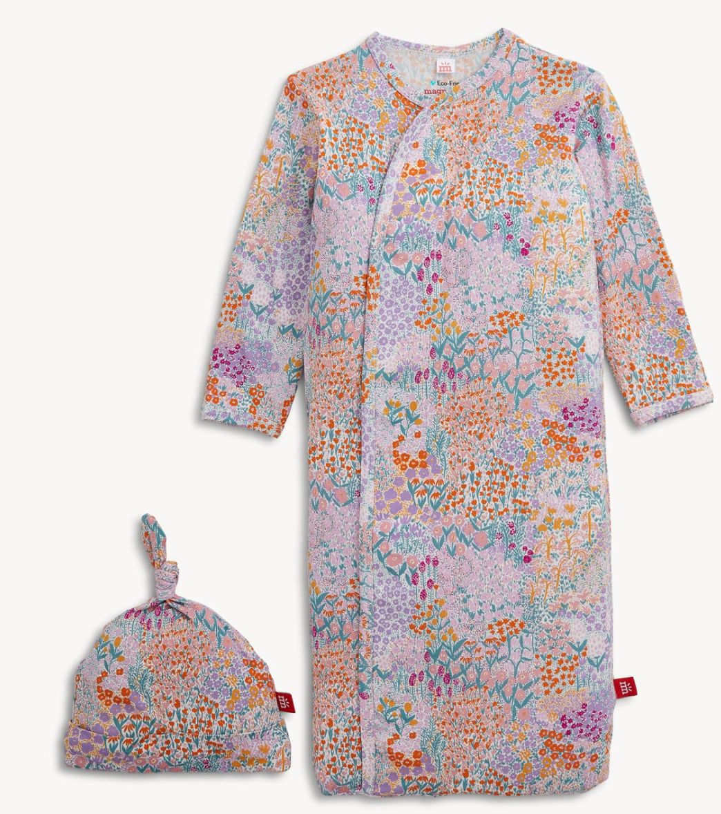 Arabella Modal Gown &amp; Hat Set NB-3M