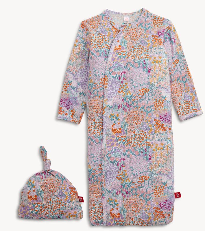Arabella Modal Gown &amp; Hat Set NB-3M