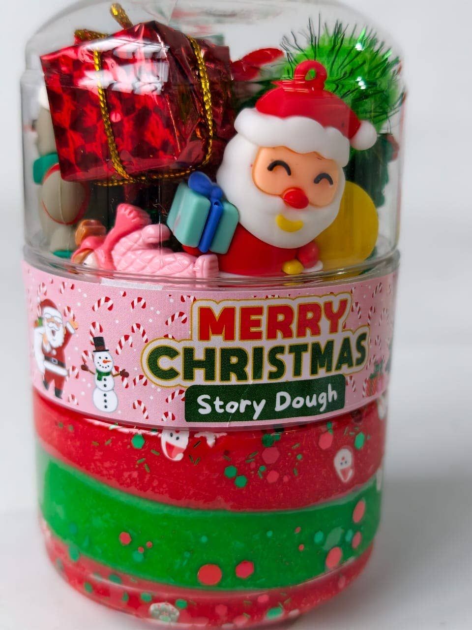 Christmas dough Jar