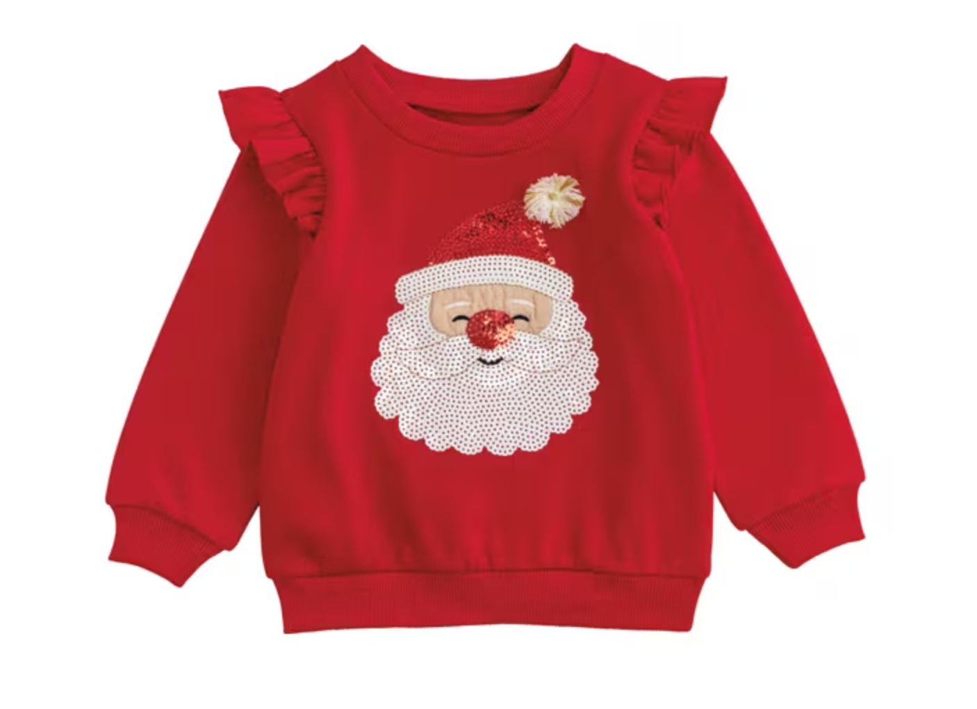 Sparkle Santa Sweatshirt