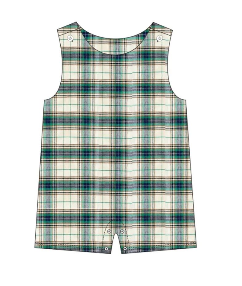 Navy Plaid Jon Jon