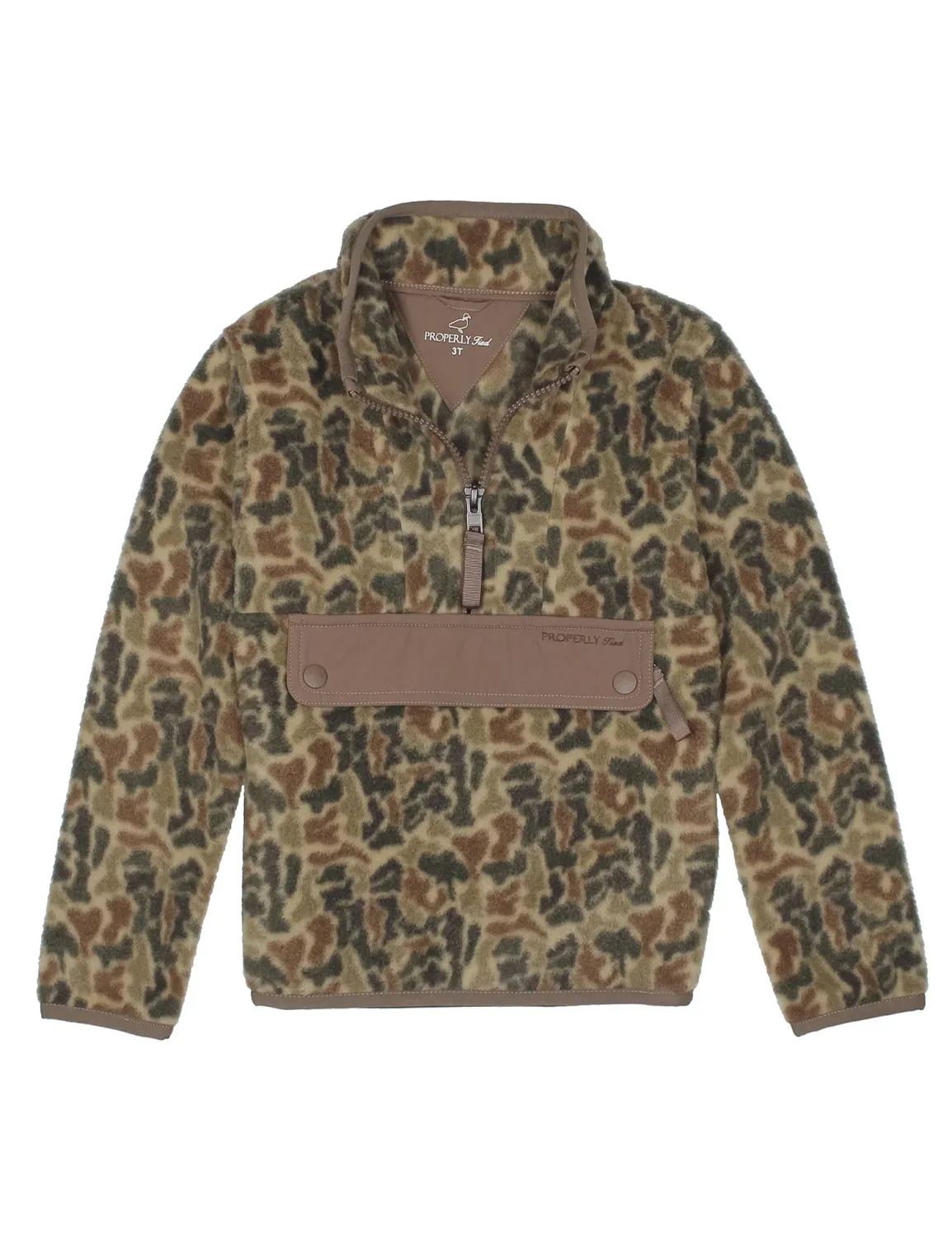 Properly Tied- Wallaby Pullover Vintage Camo