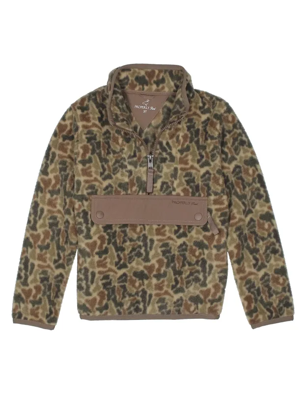 Properly Tied- Wallaby Pullover Vintage Camo