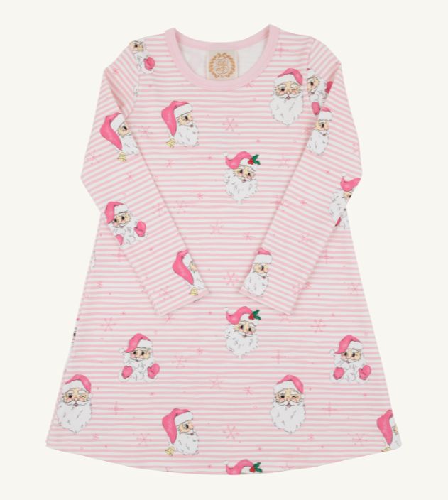 Polly Play Dress LS- Dear Santa