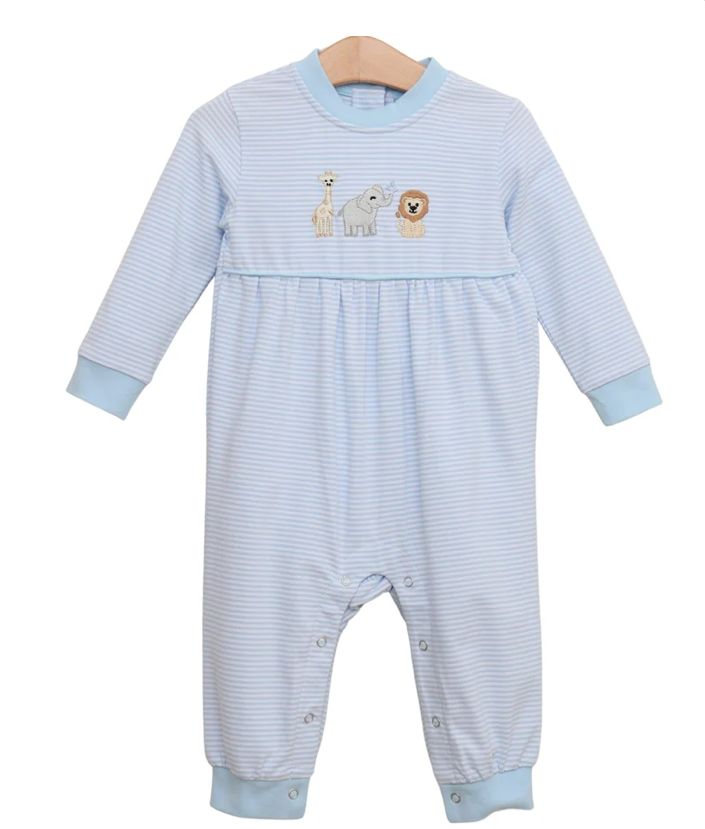 Zoo Crew LS Romper