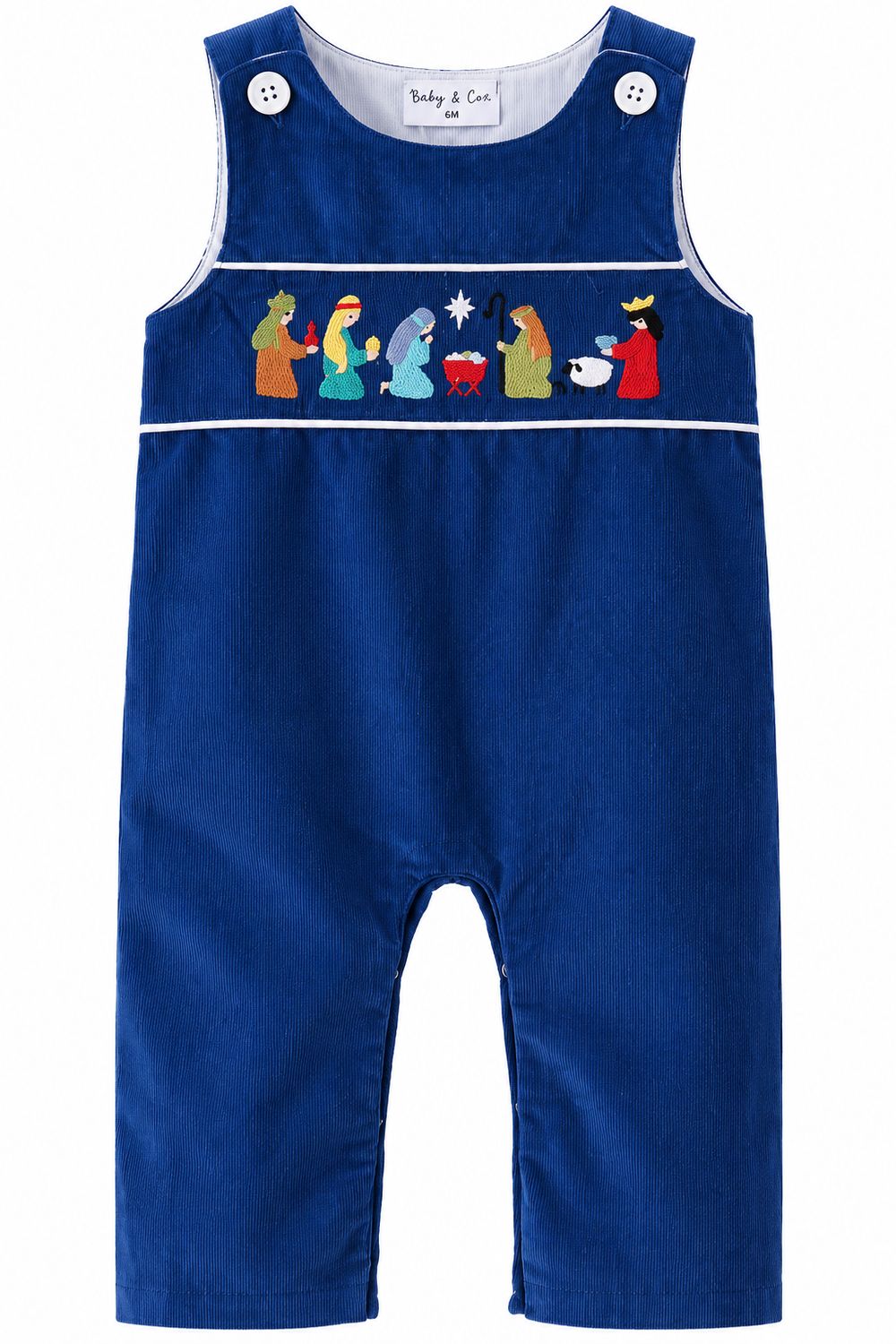 Navy Corduroy Nativity John John